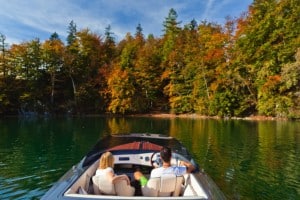 Herbst am Wolfgangsee im Salzkammergut